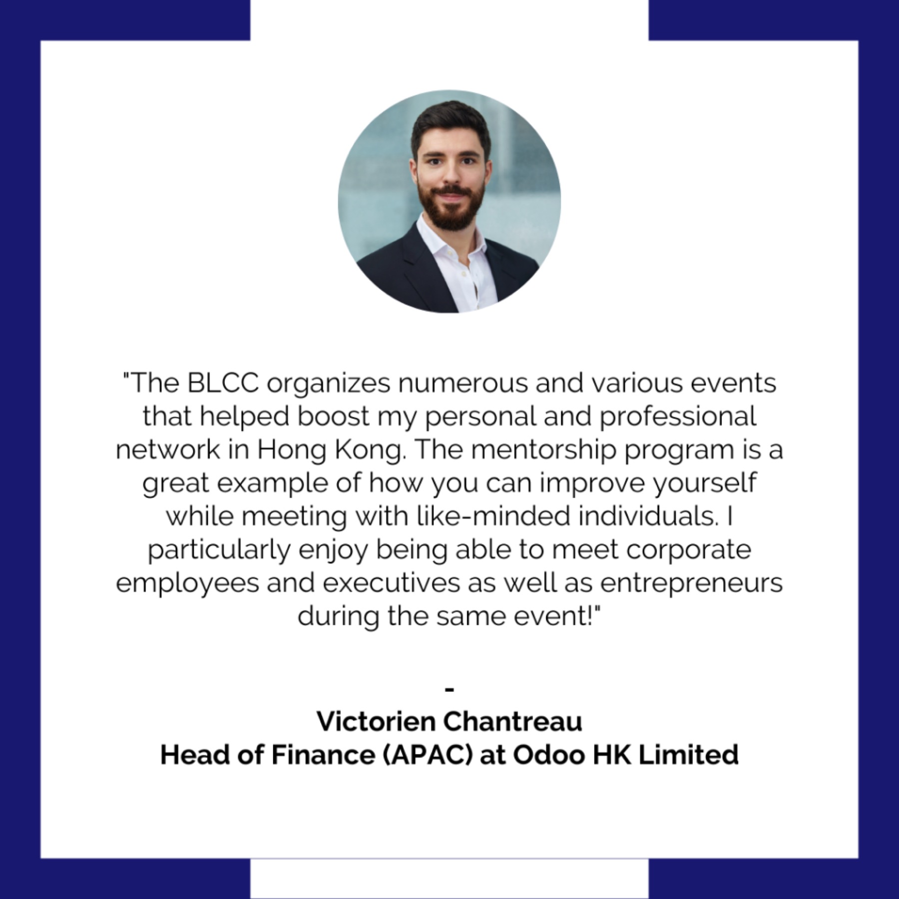 HEAR FROM OUR BLCC MEMBERS: Want to join our BLCC Community in Hong Kong? Become a member…